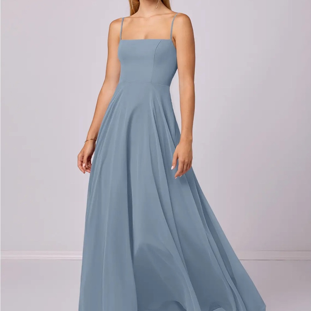 Elegant Blue Evening Gown